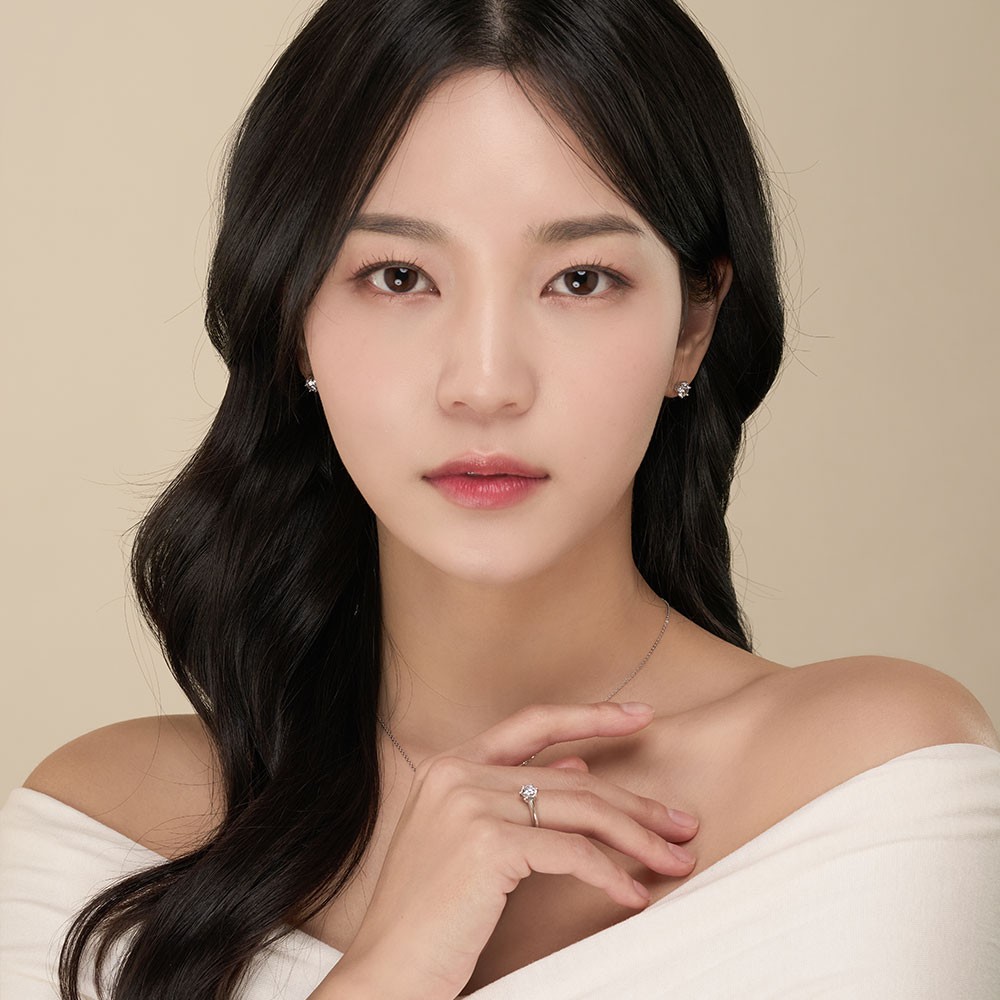 5부 랩 다이아몬드 귀걸이 6프롱 요약정보 및 구매