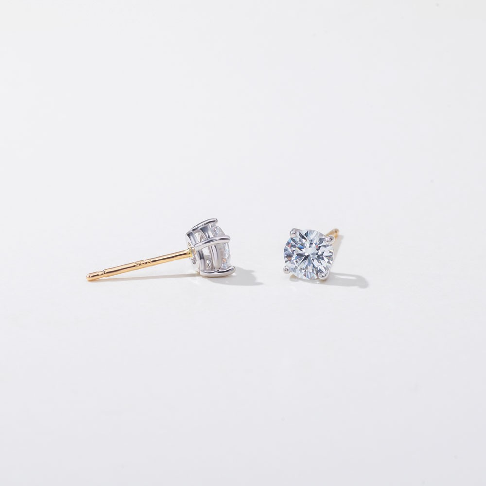 5부 랩 다이아몬드 귀걸이 4프롱 요약정보 및 구매