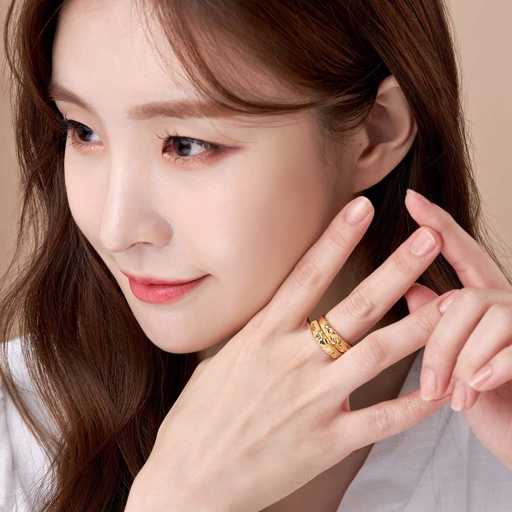 원형 컷 샌딩 쌍가락지 요약정보 및 구매