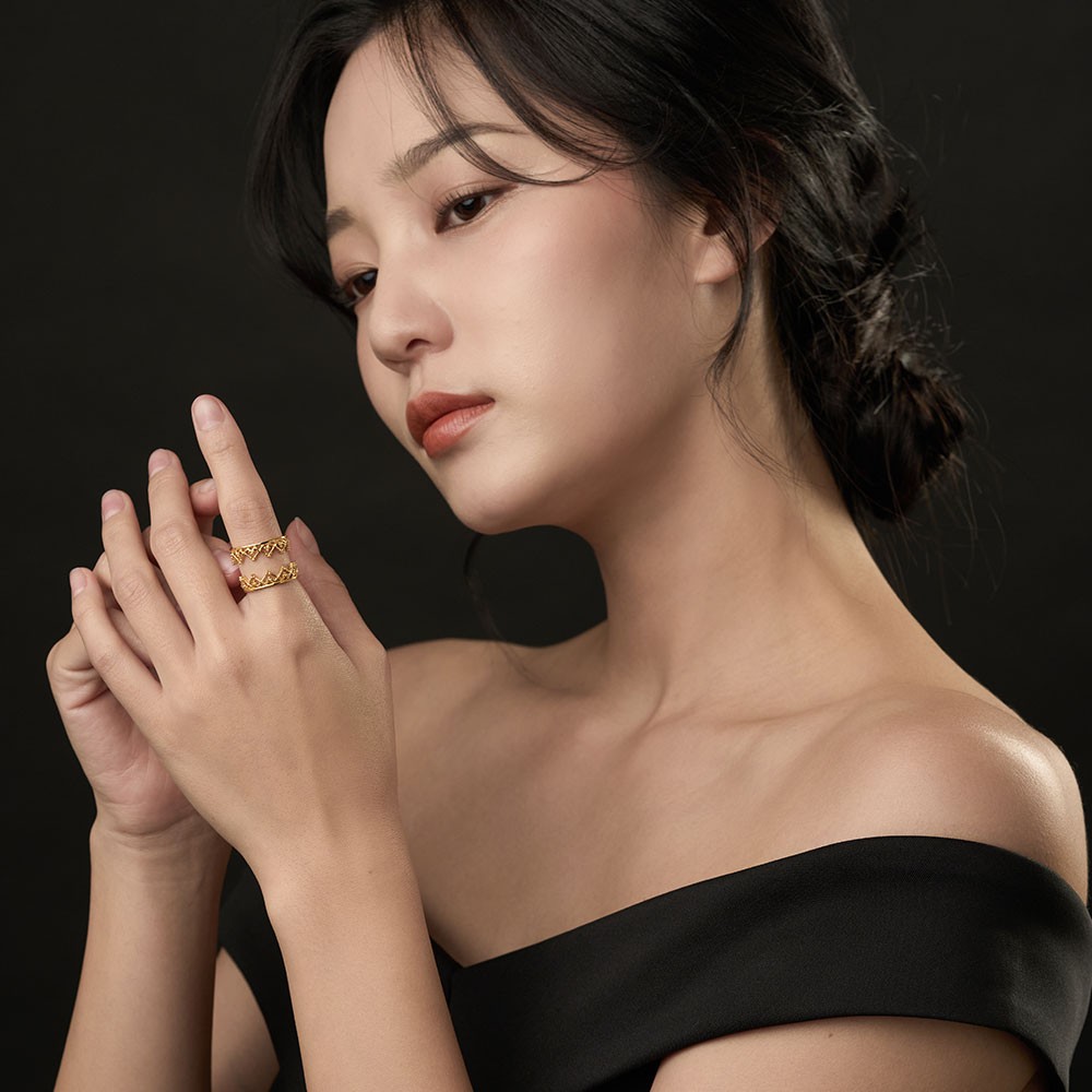 하트 볼 왕관 쌍가락지 요약정보 및 구매