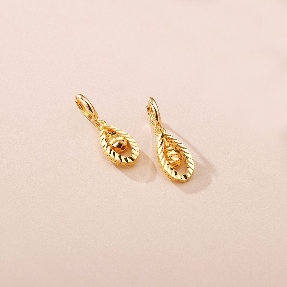 물방울 볼 컷팅 원터치 귀걸이 요약정보 및 구매