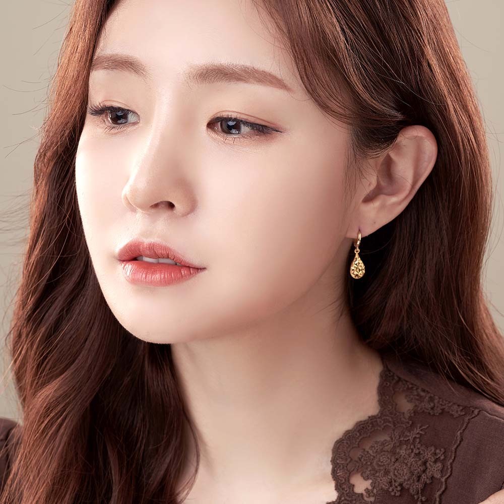 물방울 컷팅 원터치 귀걸이요약정보 및 구매