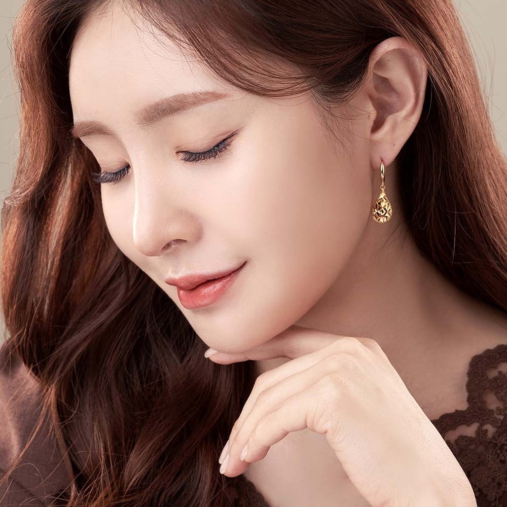 물방울 컷팅 원터치 귀걸이요약정보 및 구매