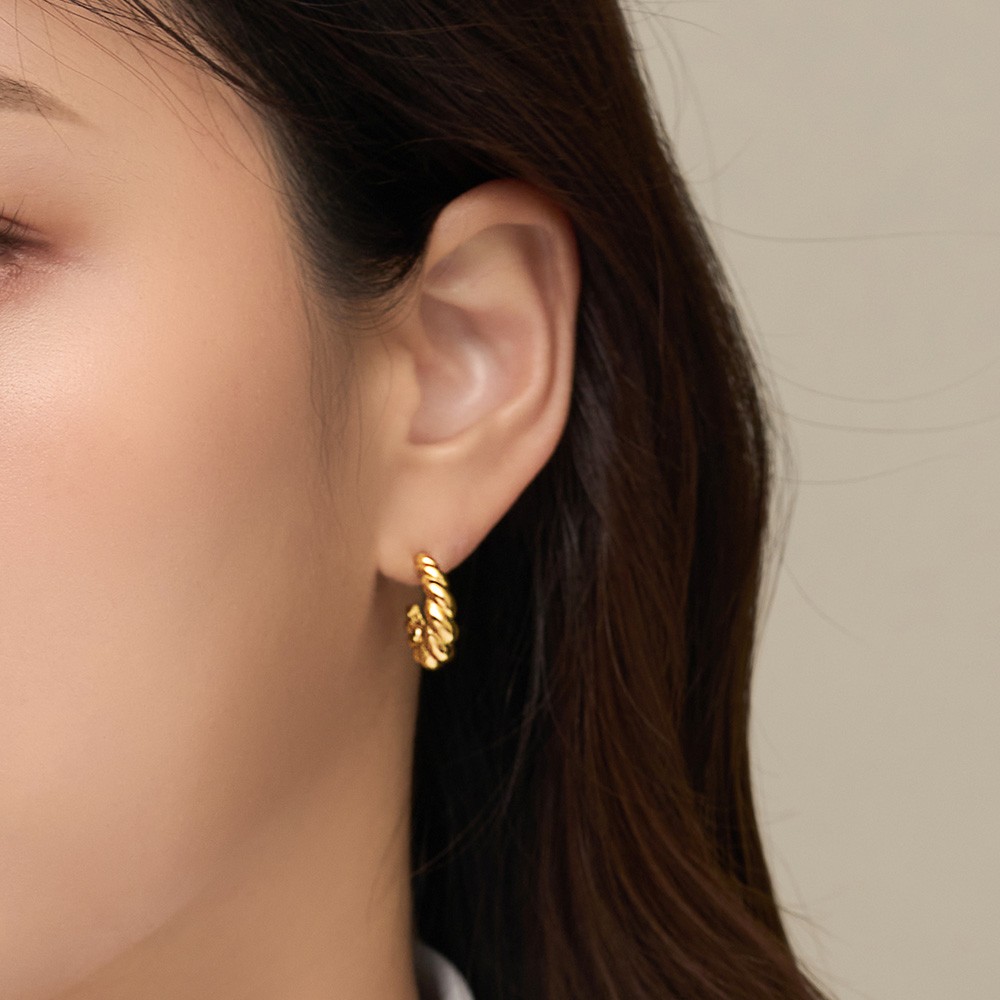 크루아상 후프 귀걸이 요약정보 및 구매