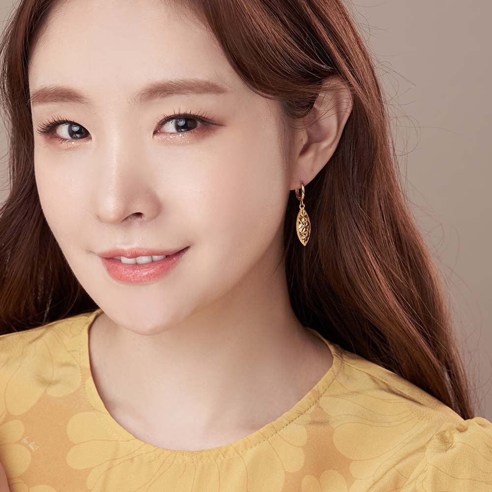 타원 다이아몬드 컷팅 귀걸이요약정보 및 구매
