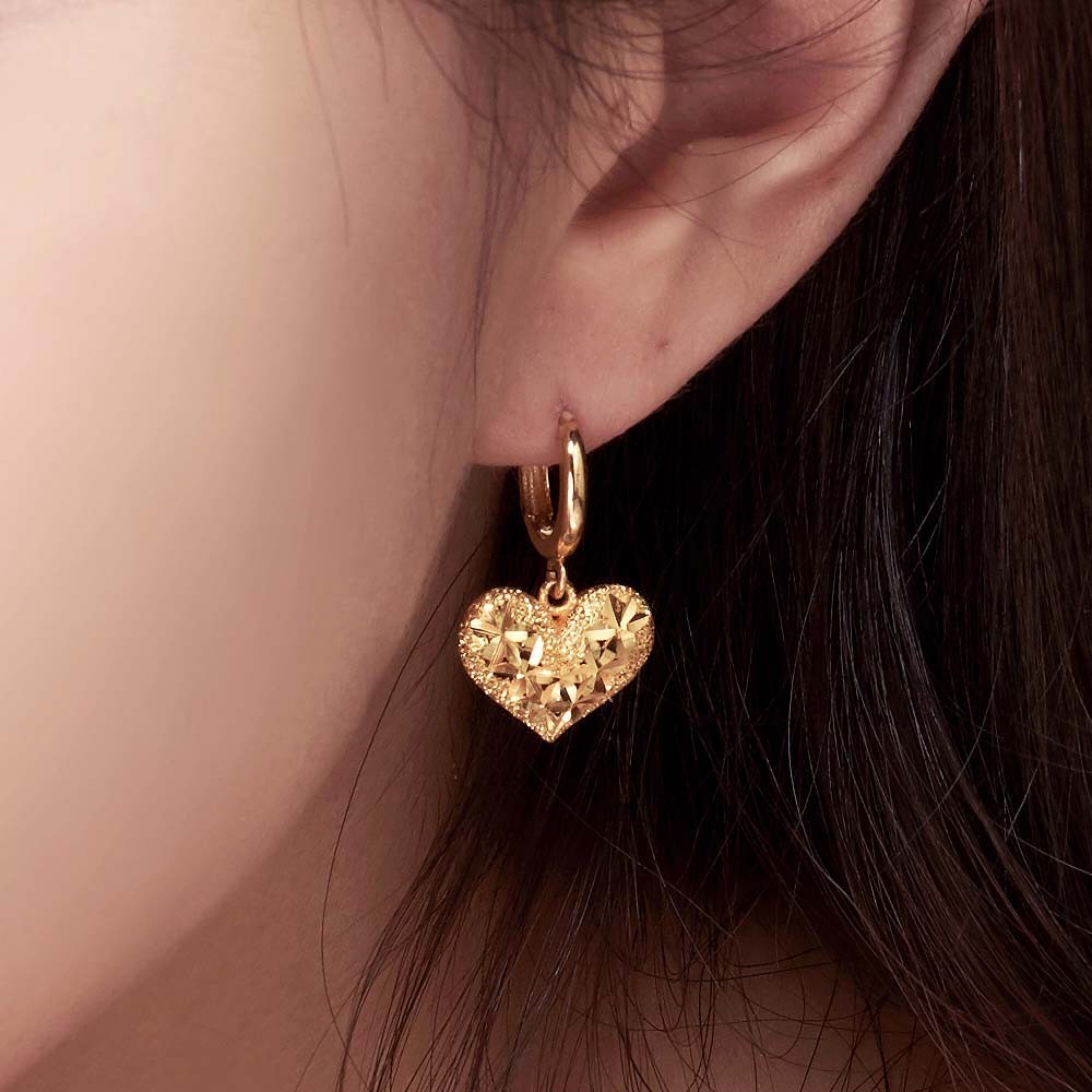 하트 컷팅 링 귀걸이 요약정보 및 구매