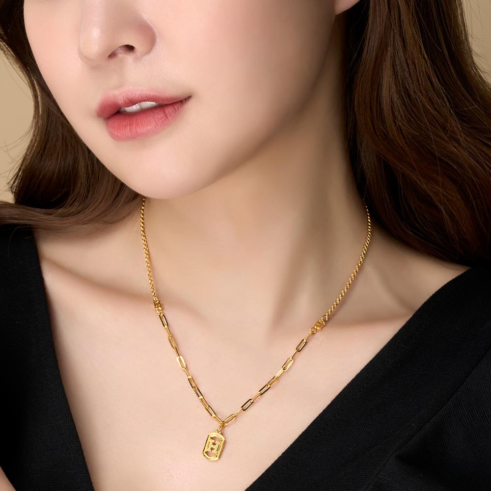 클립 사슬 H 목걸이 요약정보 및 구매