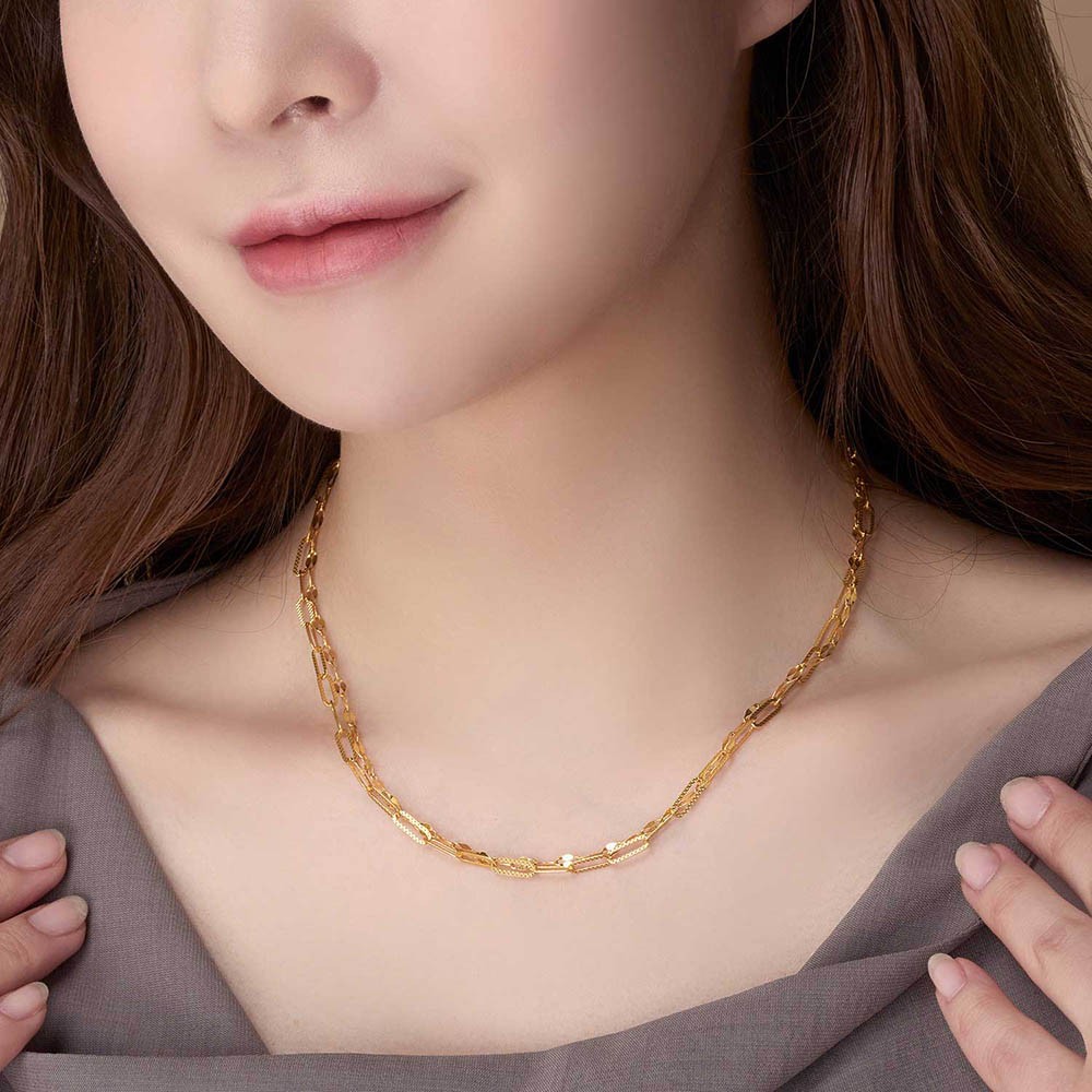 두줄 잠자리 클립 체인 목걸이 요약정보 및 구매