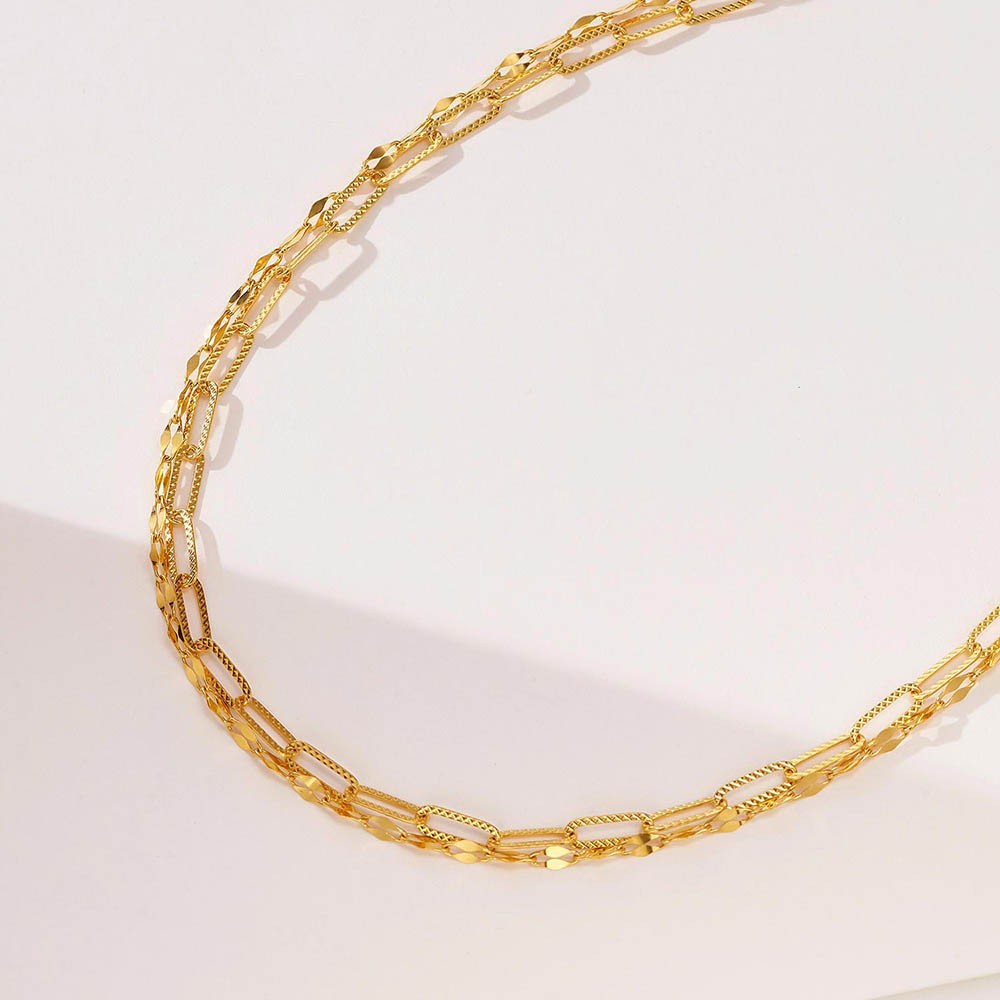 두줄 잠자리 클립 체인 목걸이 요약정보 및 구매