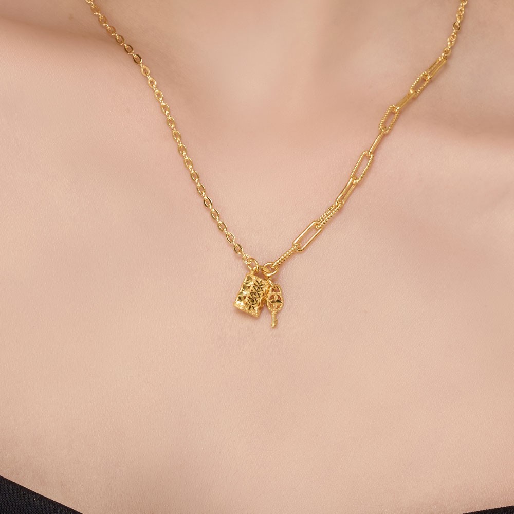 언발 클립체인 자물쇠 목걸이 요약정보 및 구매