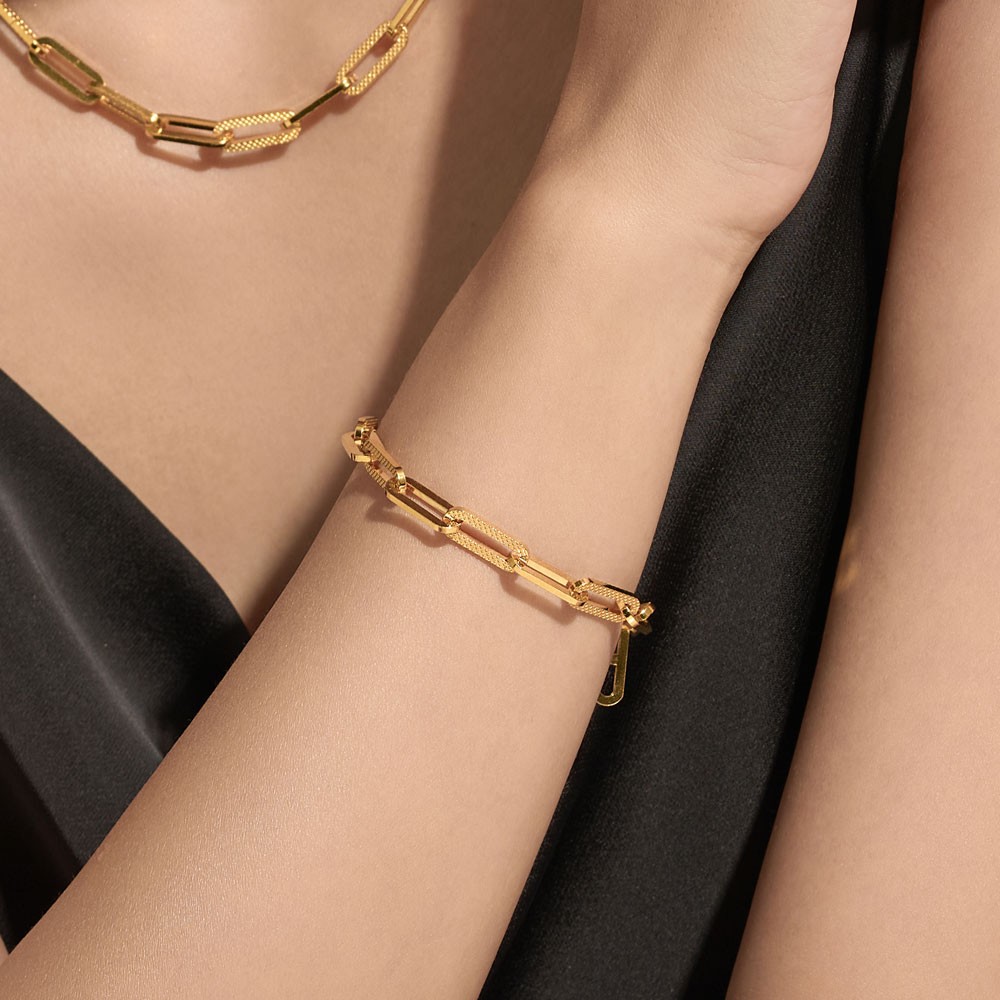 뉴 할로우 클립 체인 팔찌 요약정보 및 구매