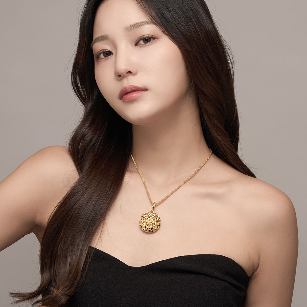 플라워 원형 목걸이 요약정보 및 구매