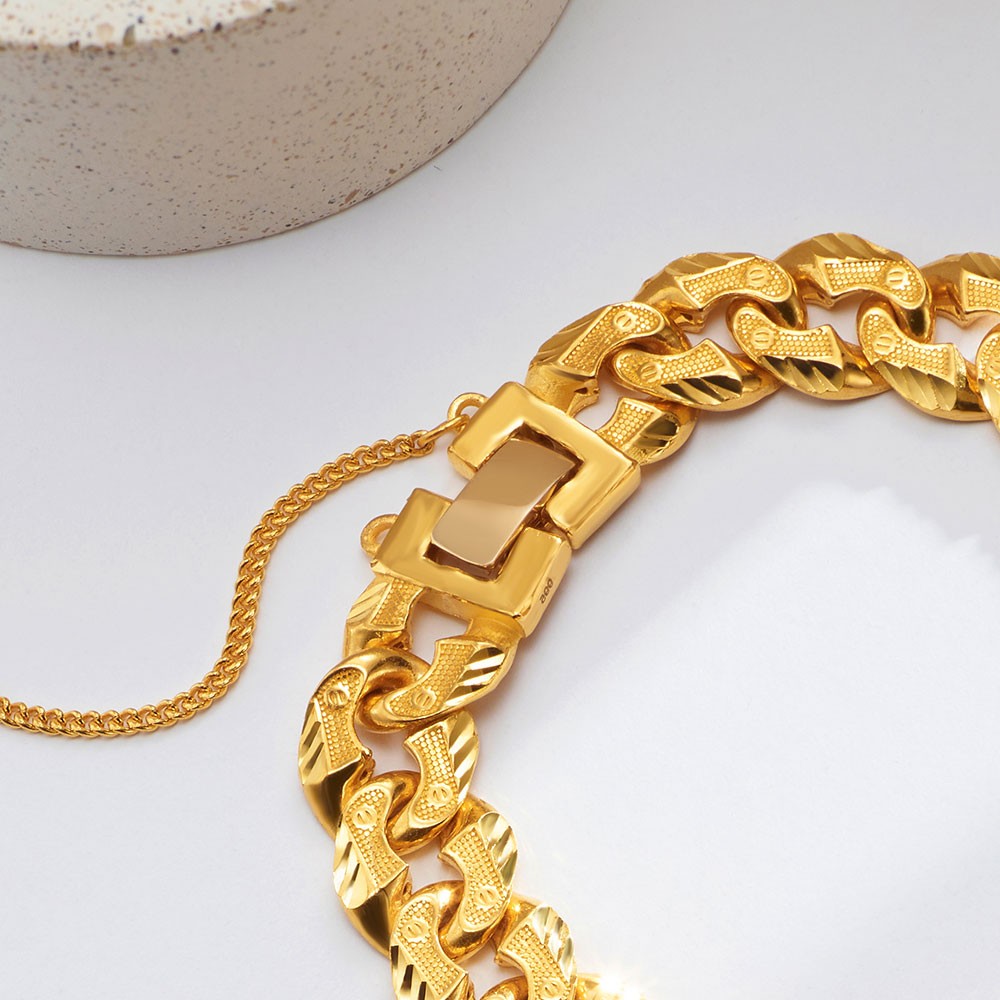 써클 컷팅 라운드 체인 팔찌 요약정보 및 구매