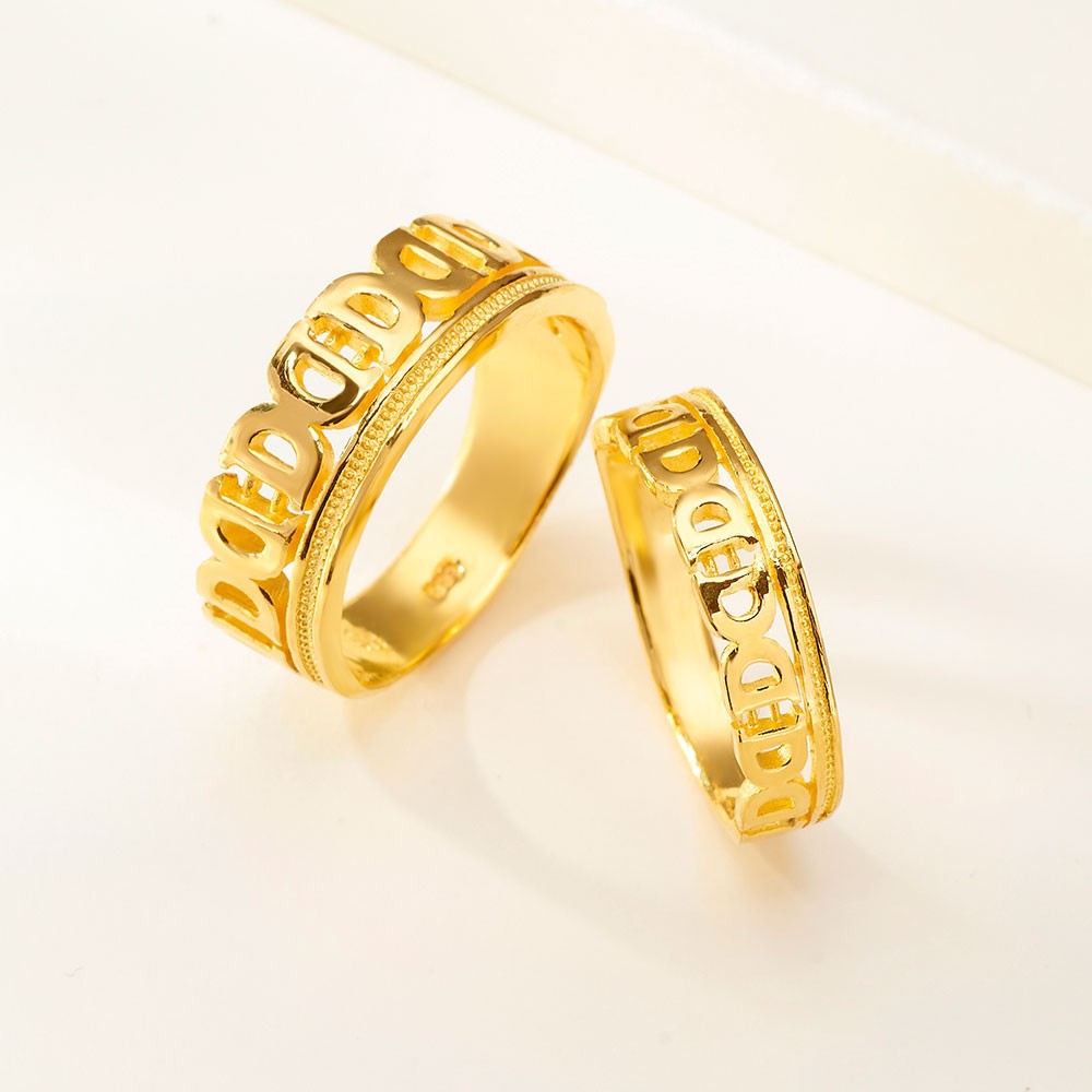 라인 D 체인 커플 반지 요약정보 및 구매