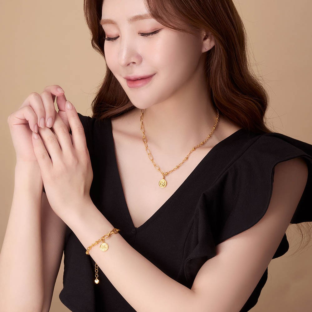 T 코인 할로우 볼드 팔찌 요약정보 및 구매