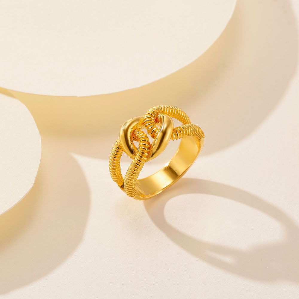 볼드 링 꼬임 콤비 반지 요약정보 및 구매