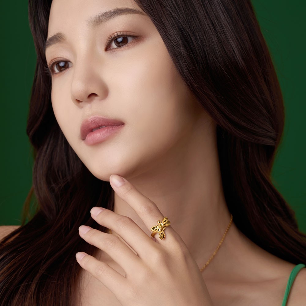 눈꽃 컷팅 벌 볼 반지 요약정보 및 구매