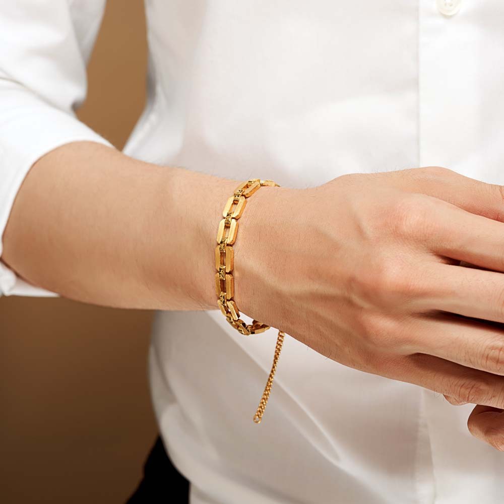 무광 사각 체인 팔찌 요약정보 및 구매