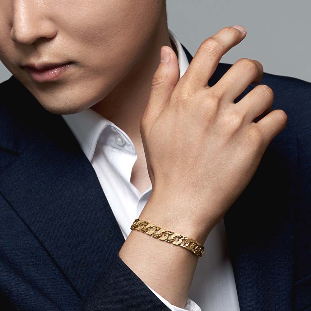 팔각 콤비 면 체인 팔찌 요약정보 및 구매