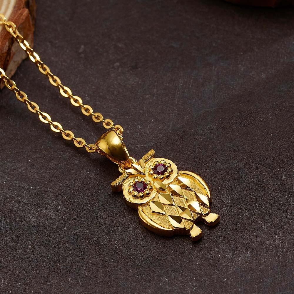 루비 부엉이 체크 펜던트 요약정보 및 구매