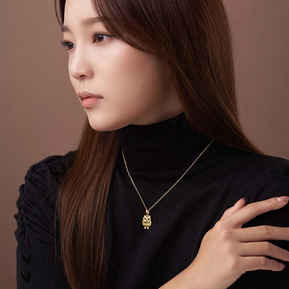 루비 부엉이 체크 펜던트 요약정보 및 구매