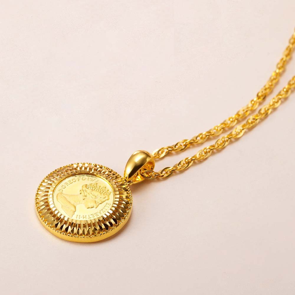 컷팅 엘리자베스 코인 펜던트 요약정보 및 구매