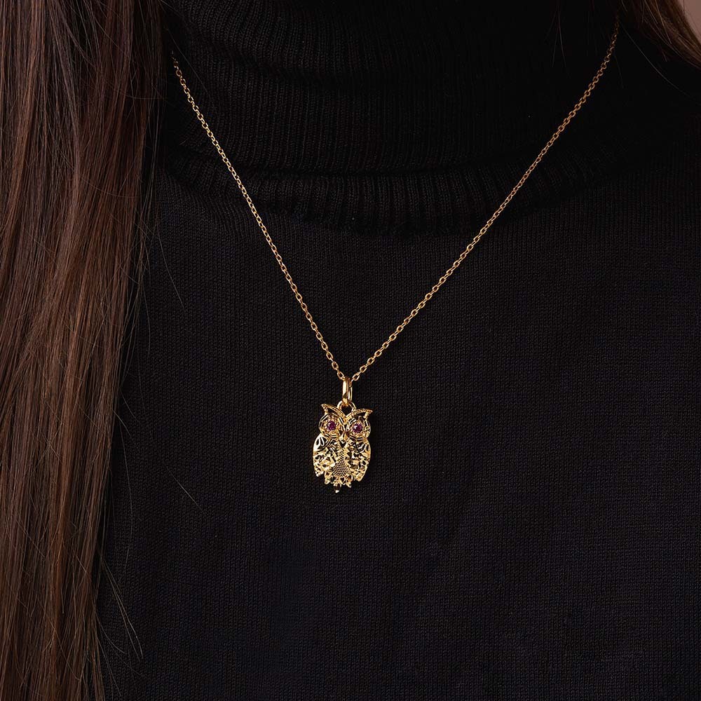 루비 부엉이 날개 펜던트 요약정보 및 구매