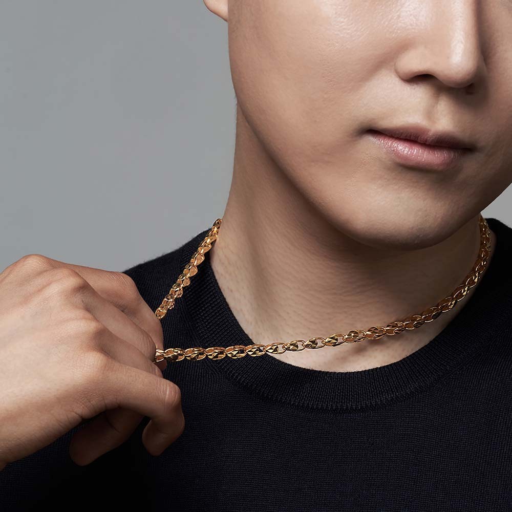 컷팅 물방울 체인 목걸이 요약정보 및 구매