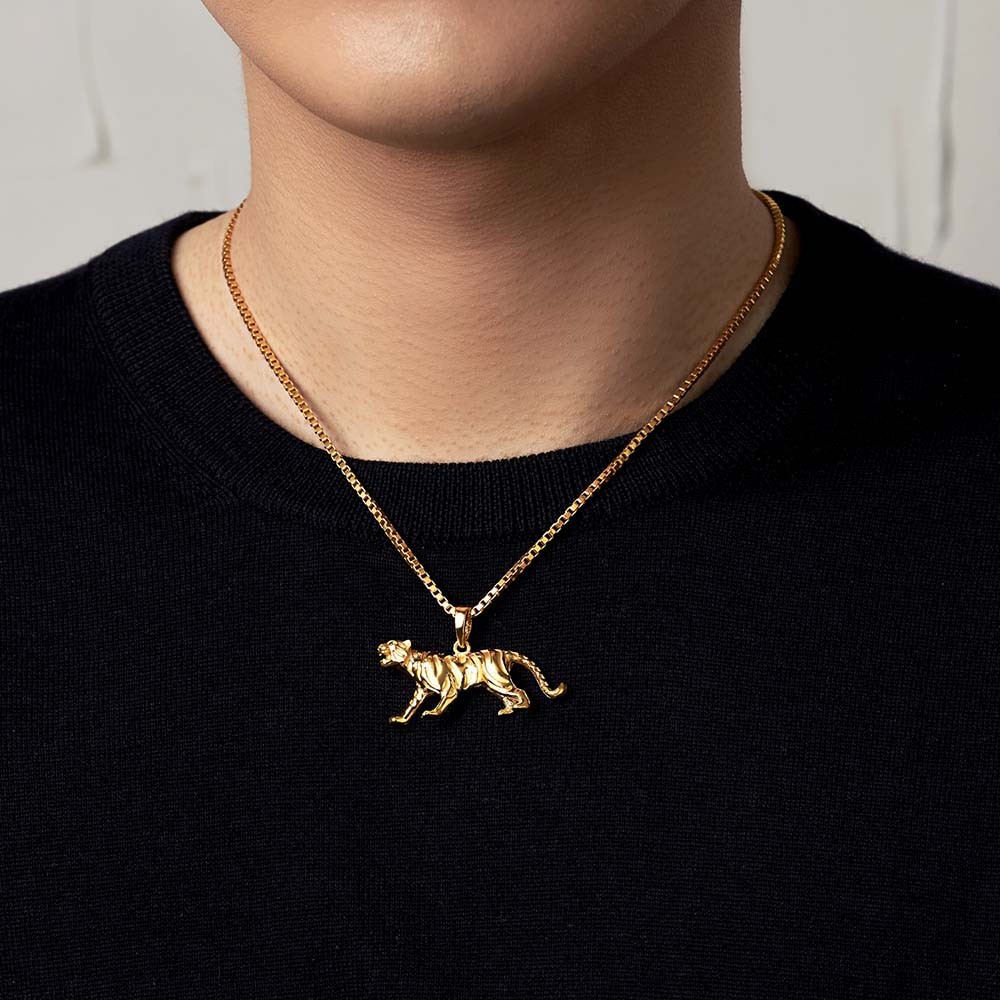 산 호랑이 메달 목걸이 요약정보 및 구매