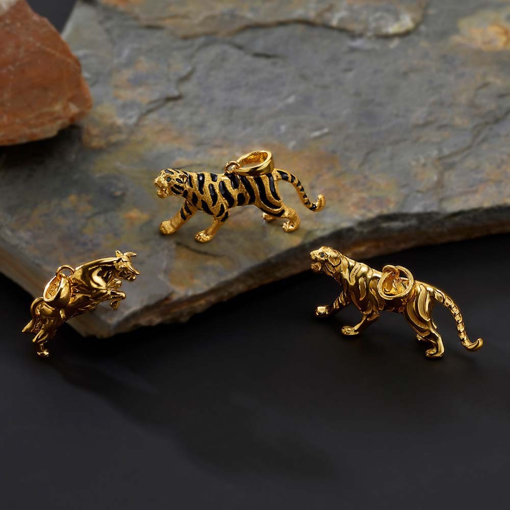 산 호랑이 메달 목걸이 요약정보 및 구매