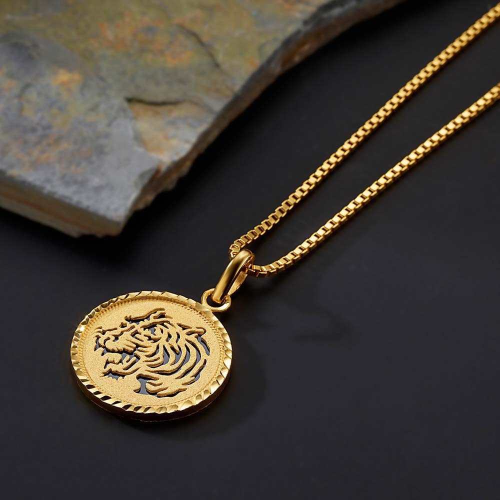 블랙 호랑이 메달 목걸이 요약정보 및 구매