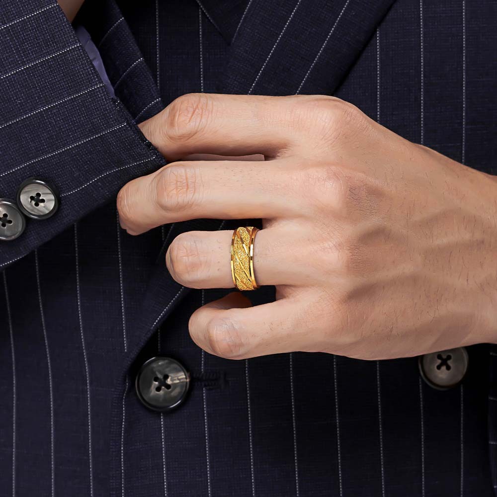 사선 샌딩 남자 반지 요약정보 및 구매