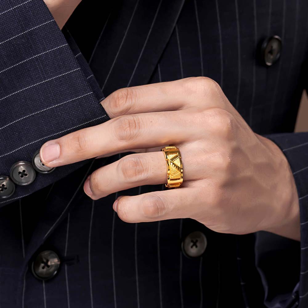 체인 사선 컷 샌딩 남자 반지 요약정보 및 구매