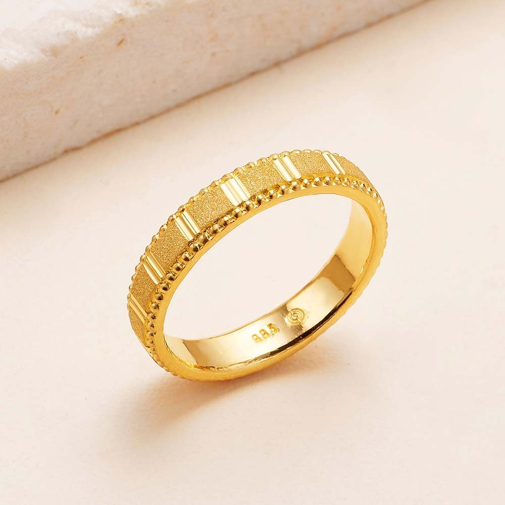 일자 샌딩 밀그레인 남자 반지 요약정보 및 구매