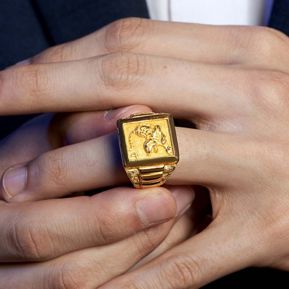 호랑이 스퀘어 반지 요약정보 및 구매