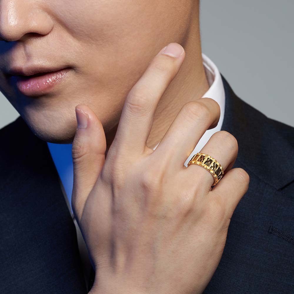 컷팅 물결 남자반지 요약정보 및 구매