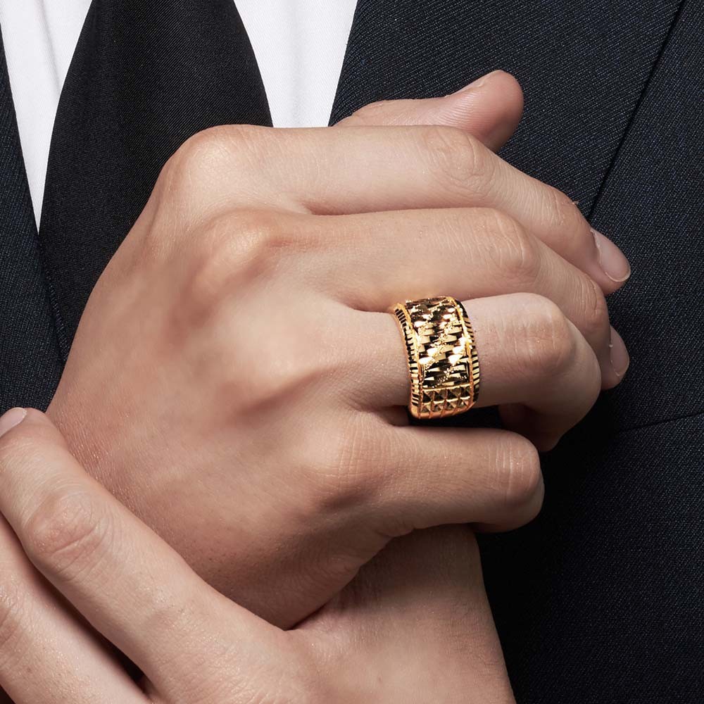 사선 컷 콤비 반지 요약정보 및 구매