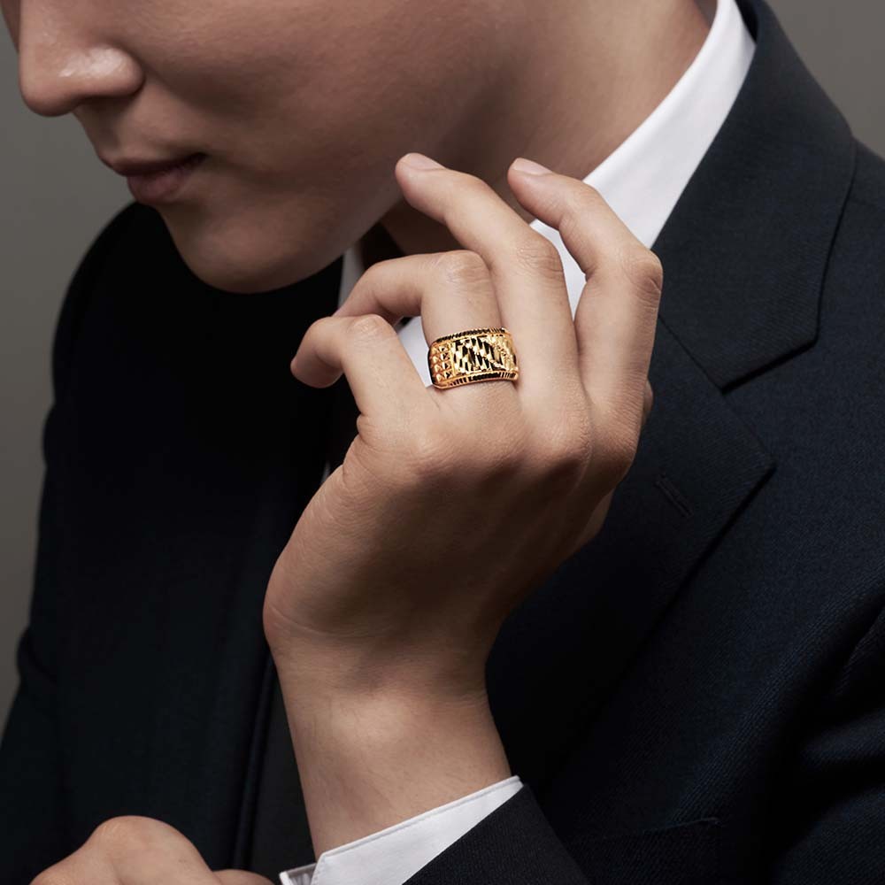 사선 컷 콤비 반지 요약정보 및 구매