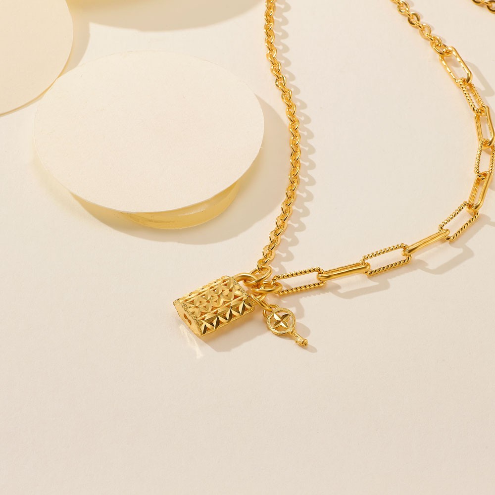 언발 클립체인 자물쇠 목걸이 요약정보 및 구매