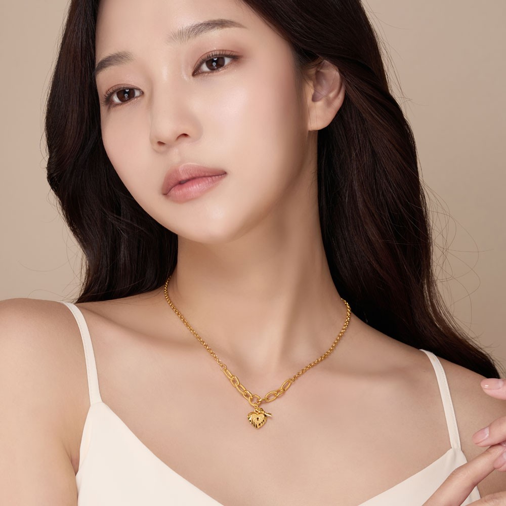 볼륨 하트 자물쇠 목걸이 요약정보 및 구매