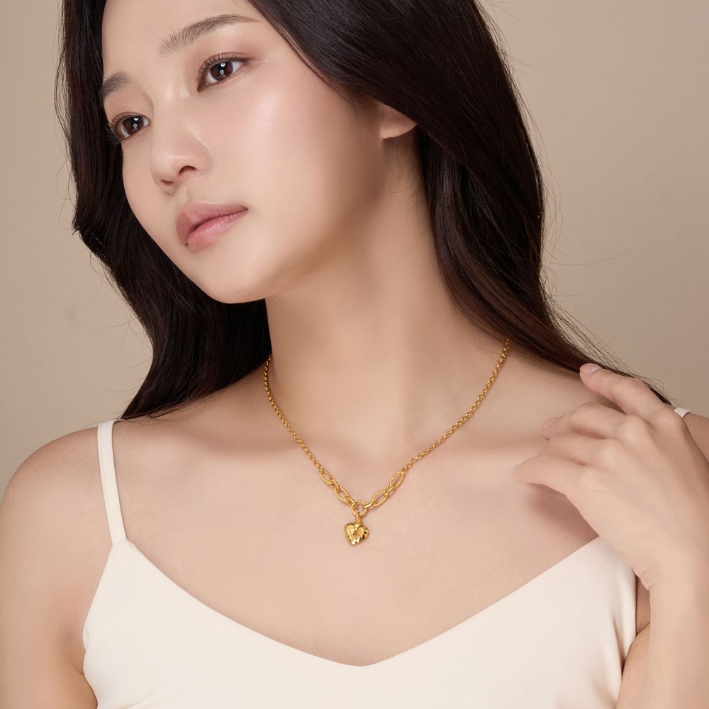 볼륨 하트 자물쇠 목걸이 요약정보 및 구매