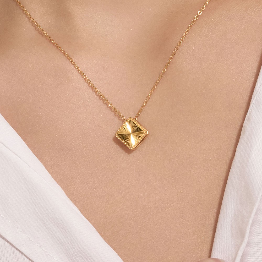 빗살 사각 목걸이 요약정보 및 구매