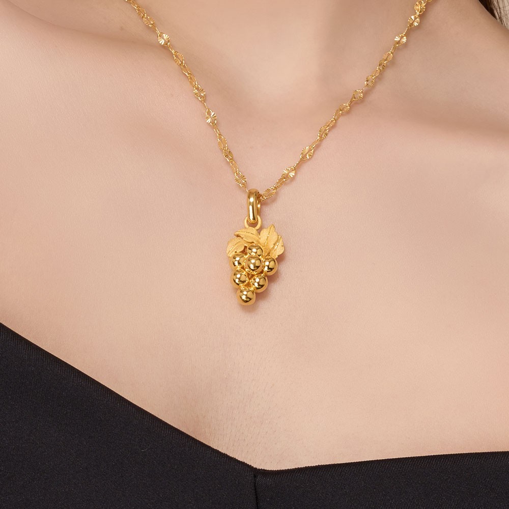 볼륨 포도 펜던트 목걸이 요약정보 및 구매