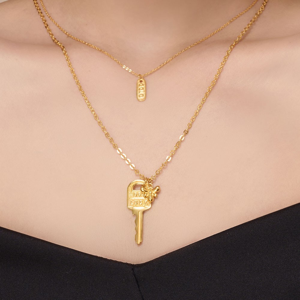 레이어드 럭 키 꿀벌 목걸이 요약정보 및 구매