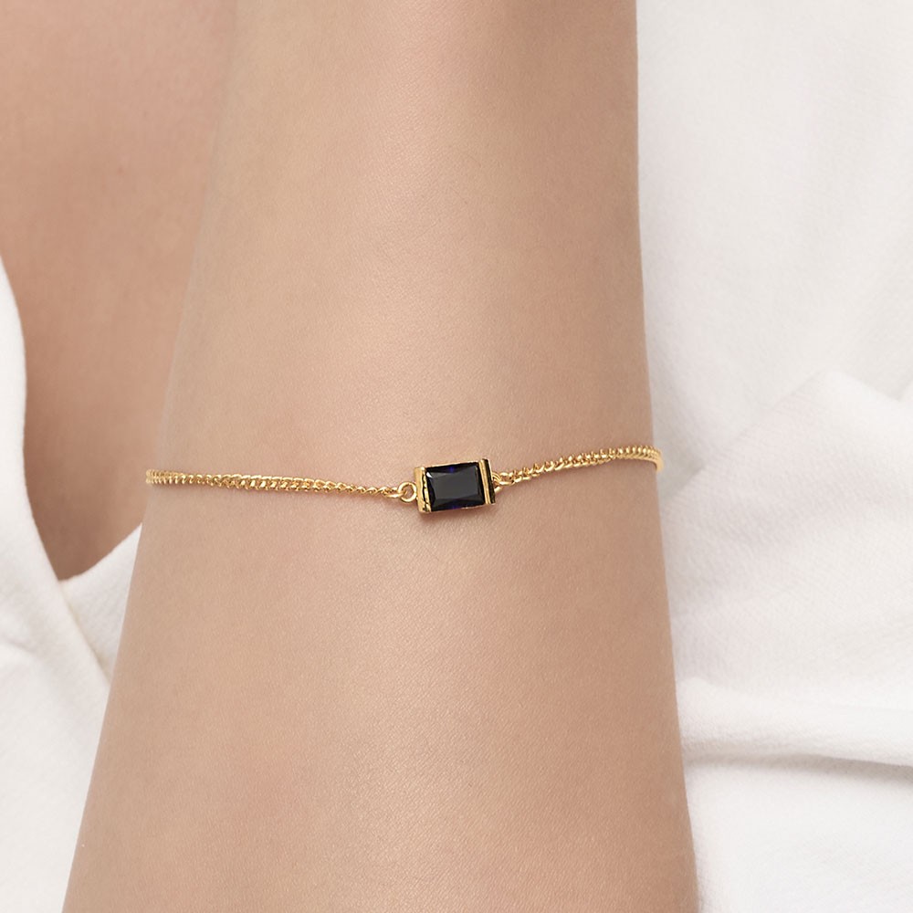 딥블루 스톤 스퀘어 팔찌 요약정보 및 구매