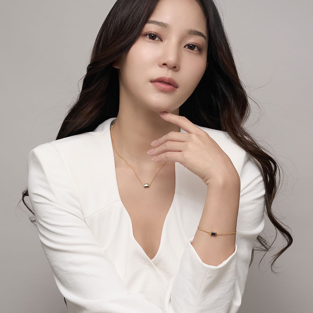 딥블루 스톤 스퀘어 팔찌 요약정보 및 구매