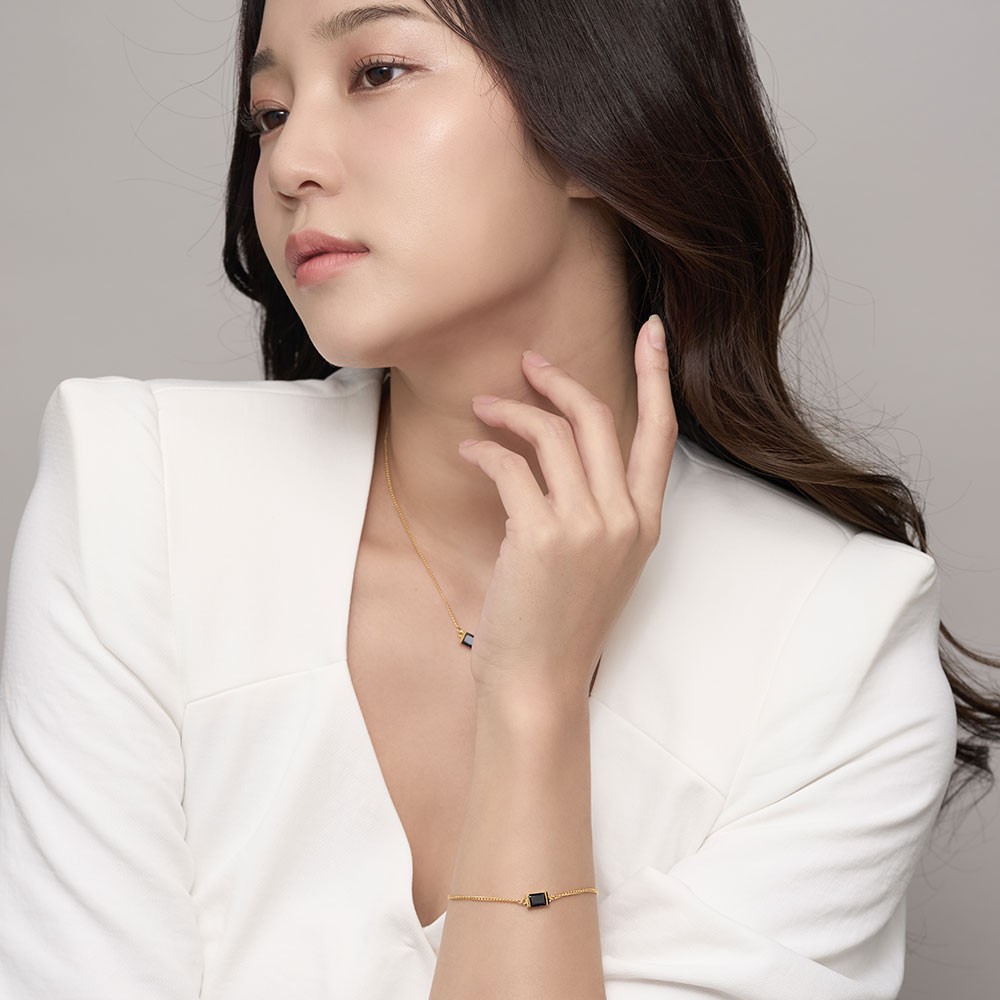 딥블루 스톤 스퀘어 팔찌 요약정보 및 구매