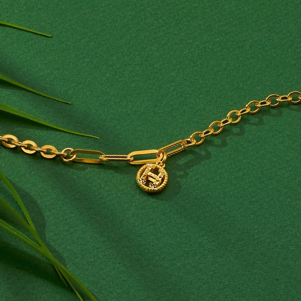 언발 체인 컷팅 H 펜던트 팔찌 요약정보 및 구매