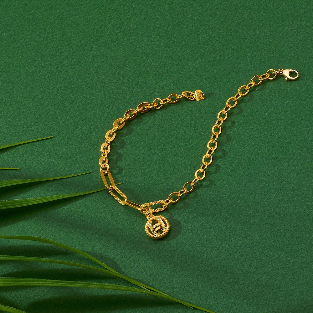 언발 체인 컷팅 H 펜던트 팔찌 요약정보 및 구매