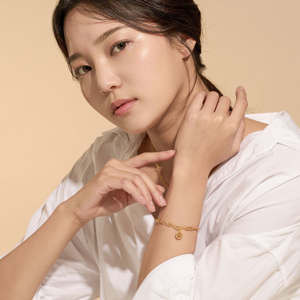 언발 체인 컷팅 H 펜던트 팔찌 요약정보 및 구매